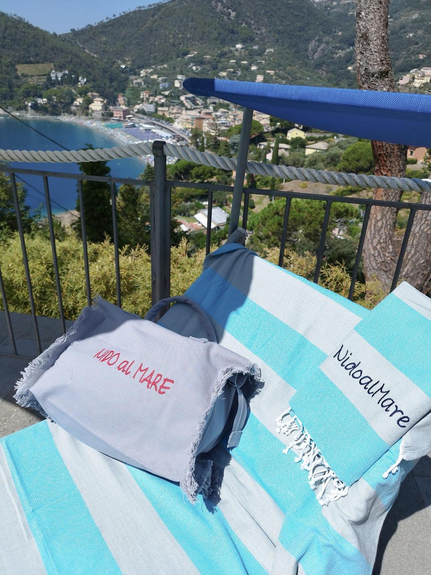 Nido Al Mare Apartment Bonassola Bagian luar foto